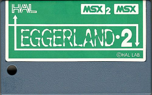 Eggerland 2 box art for MSX